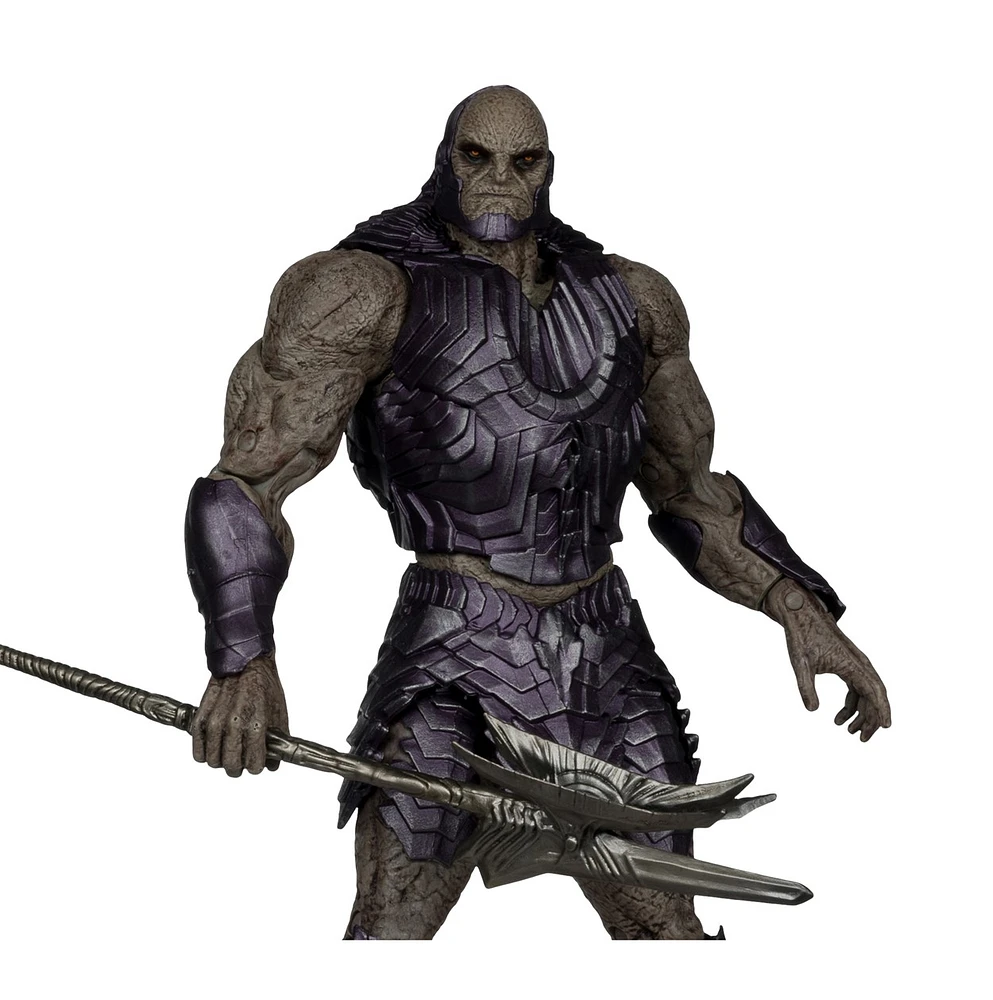 DC Multiverse Darkseid with Throne (Justice League) Gold Label Mega Figure 