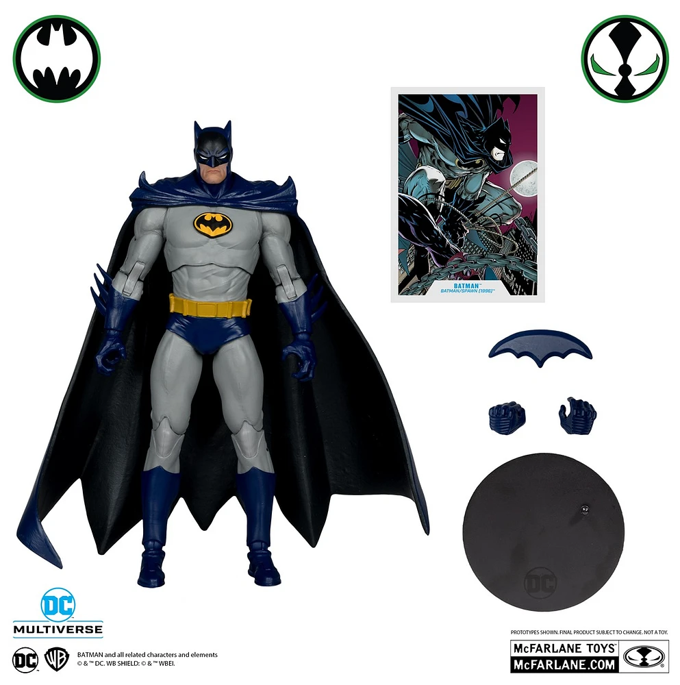 DC Multiverse Batman (Batman/Spawn) Platinum Edition Action Figure 