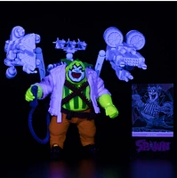Spawn The Clown Black Light Edition 7in Action Figure Gold Label 