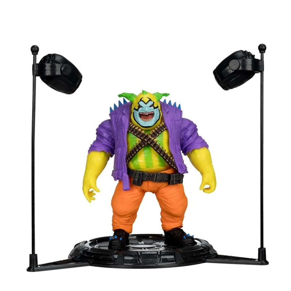 Spawn The Clown Black Light Edition 7in Action Figure Gold Label 