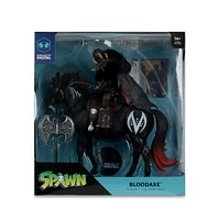 Bloodaxe with Horse (Spawn: The Dark Ages) 7-Inch Action Figure 2 pack with McFarlane Toys Digital Collectible