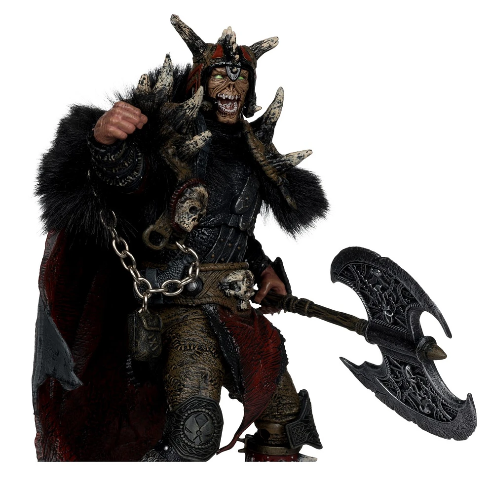 Bloodaxe with Horse (Spawn: The Dark Ages) 7-Inch Action Figure 2 pack with McFarlane Toys Digital Collectible