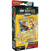 Pokémon Trading Card Game Tapu Koko ex or Iron Leaves ex Battle Deck Assortie – Une variation choisie au hasard