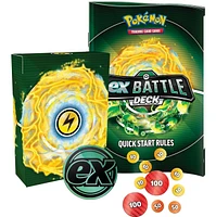 Pokémon Trading Card Game Tapu Koko ex or Iron Leaves ex Battle Deck Assortie – Une variation choisie au hasard