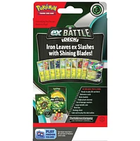Pokémon Trading Card Game Tapu Koko ex or Iron Leaves ex Battle Deck Assortie – Une variation choisie au hasard