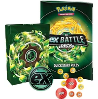 Pokémon Trading Card Game Tapu Koko ex or Iron Leaves ex Battle Deck Assortie – Une variation choisie au hasard