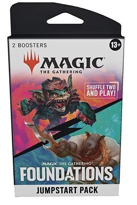 Magic The Gathering Foundations Jumpstart Booster 2-Pack (Français) 