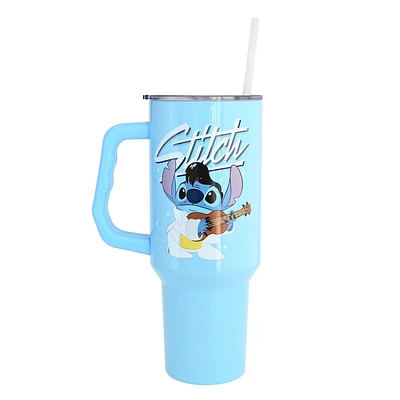 Stitch with Guitar Stainless Steel Tumbler 