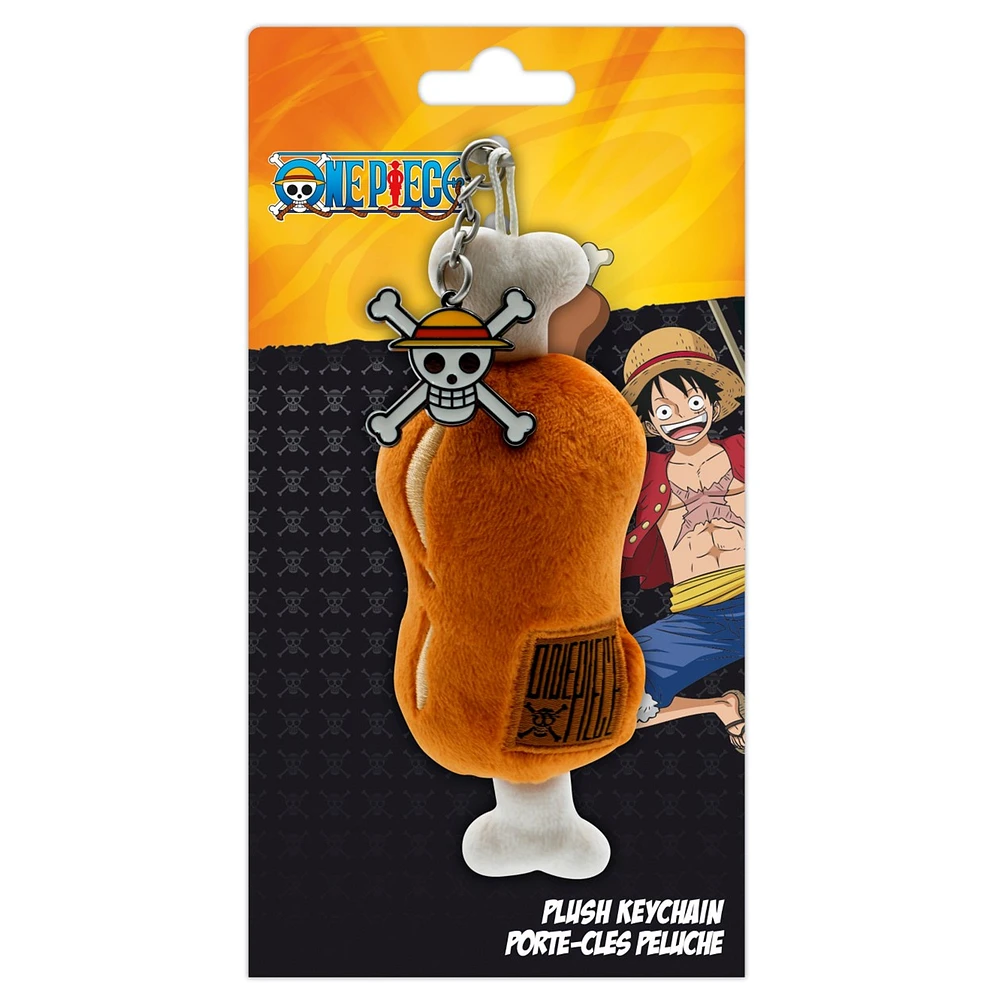 One Piece: Meat on Bone Plush Keychain 