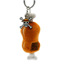One Piece: Meat on Bone Plush Keychain 