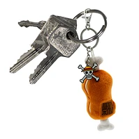 One Piece: Meat on Bone Plush Keychain 