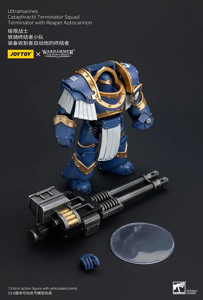 Warhammer The Horus Heresy Ultramarines Cataphractii Terminator Squad Terminator with Reaper Autocan 