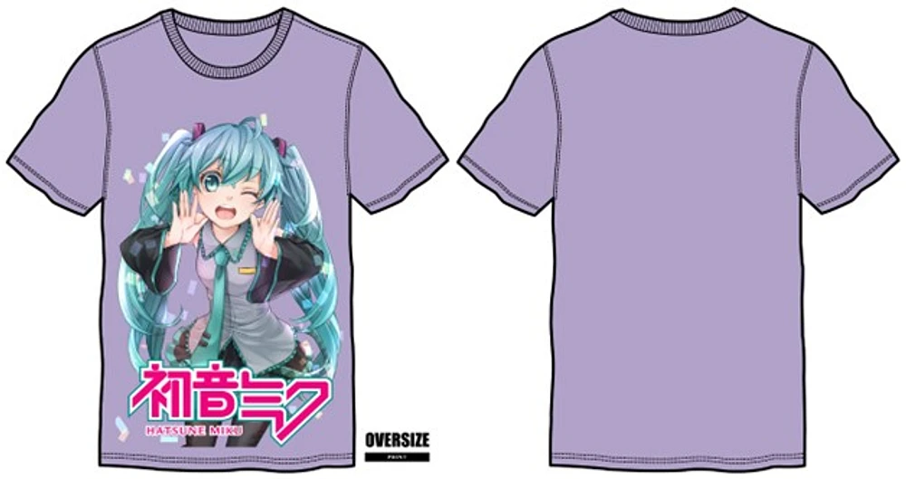 Hatsune Miku Purple Tee