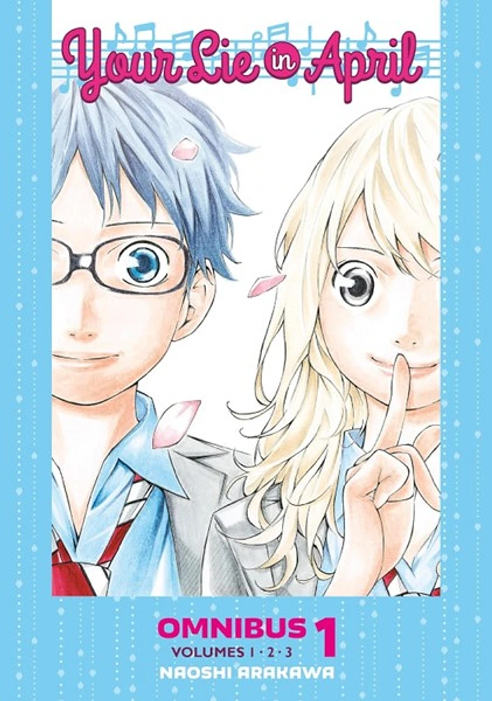 Your Lie in April Omnibus 1 (Vol. 1-3) Paperback 