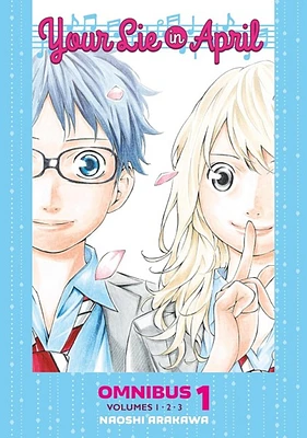 Your Lie in April Omnibus 1 (Vol. 1-3) Paperback 