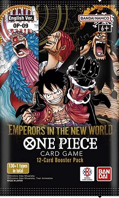 One Piece Trading Card Game OP-09 Emperors in the New World Booster Pack 