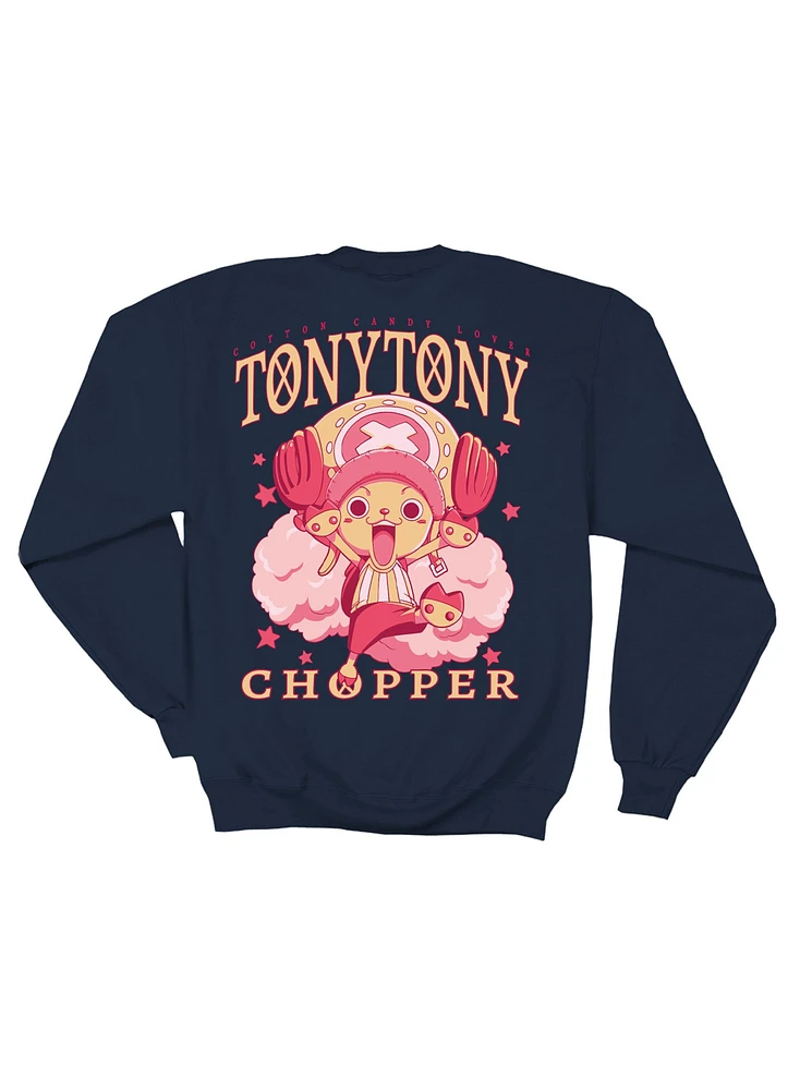 One Piece: Chopper Navy 2-Sided Crewneck
