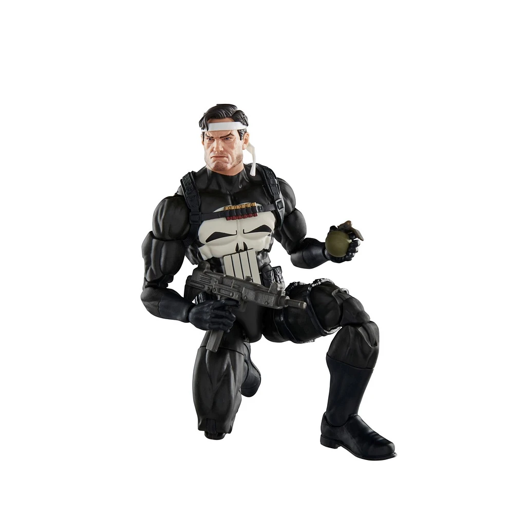 Marvel Legends Series Punisher and Bushwacker, 6" Comics Collectible Action Figure 