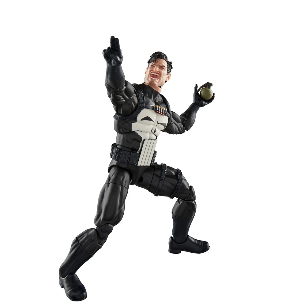 Marvel Legends Series Punisher and Bushwacker, 6" Comics Collectible Action Figure 