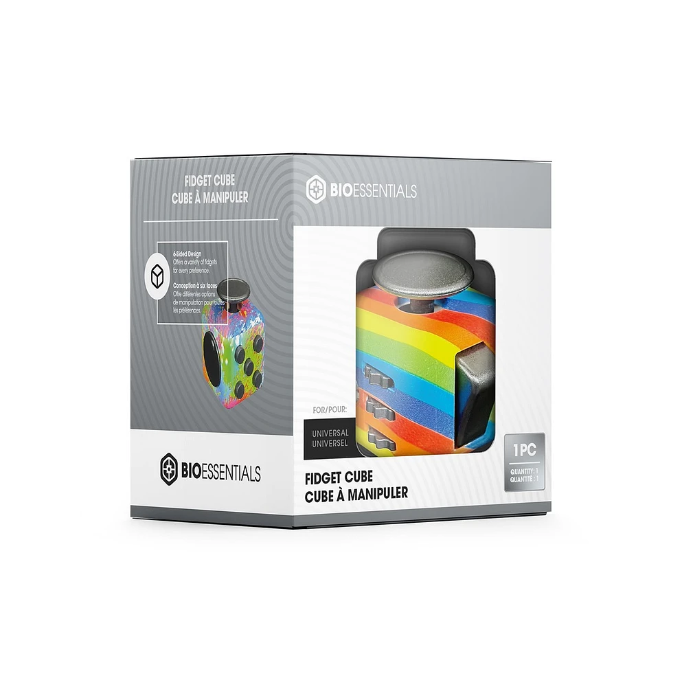Cube Fidget Coloré Biogenik – Une variation choisie au hasard