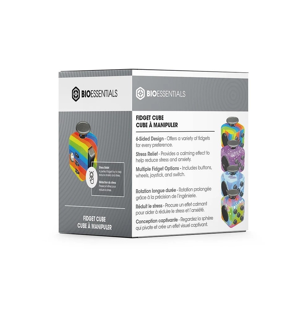 Cube Fidget Coloré Biogenik – Une variation choisie au hasard