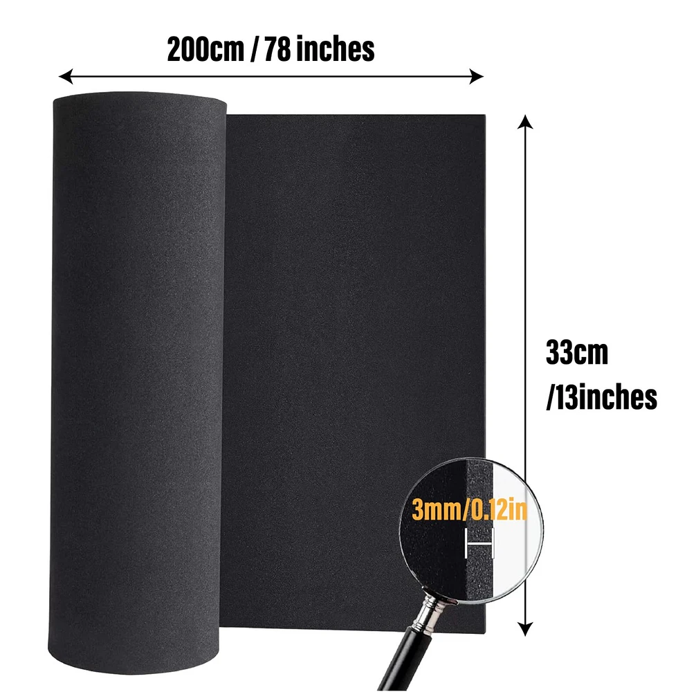 Rouleau de mousse de cosplay haute densité Biogenik de 3 mm 