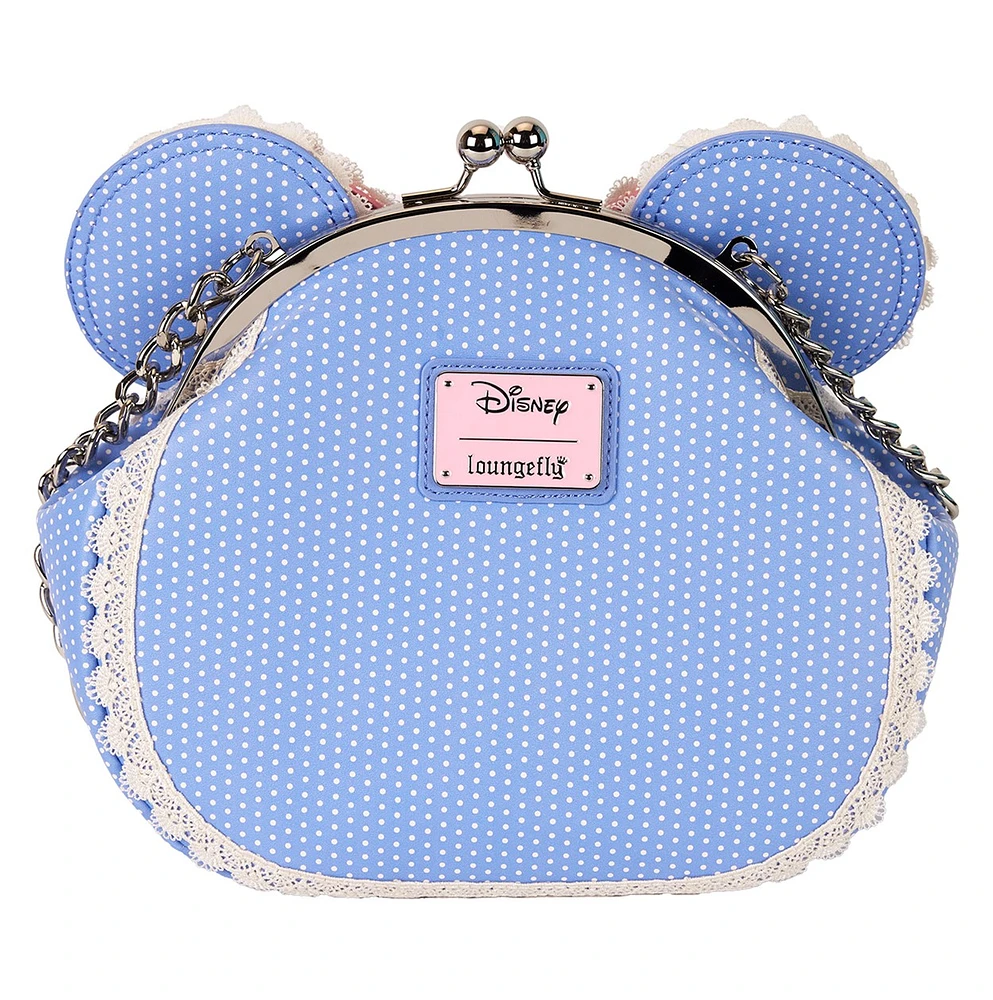 Loungefly : Sac bandoulière Minnie à fleurs et dentelle 