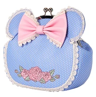 Loungefly : Sac bandoulière Minnie à fleurs et dentelle 