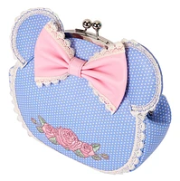 Loungefly : Sac bandoulière Minnie à fleurs et dentelle 