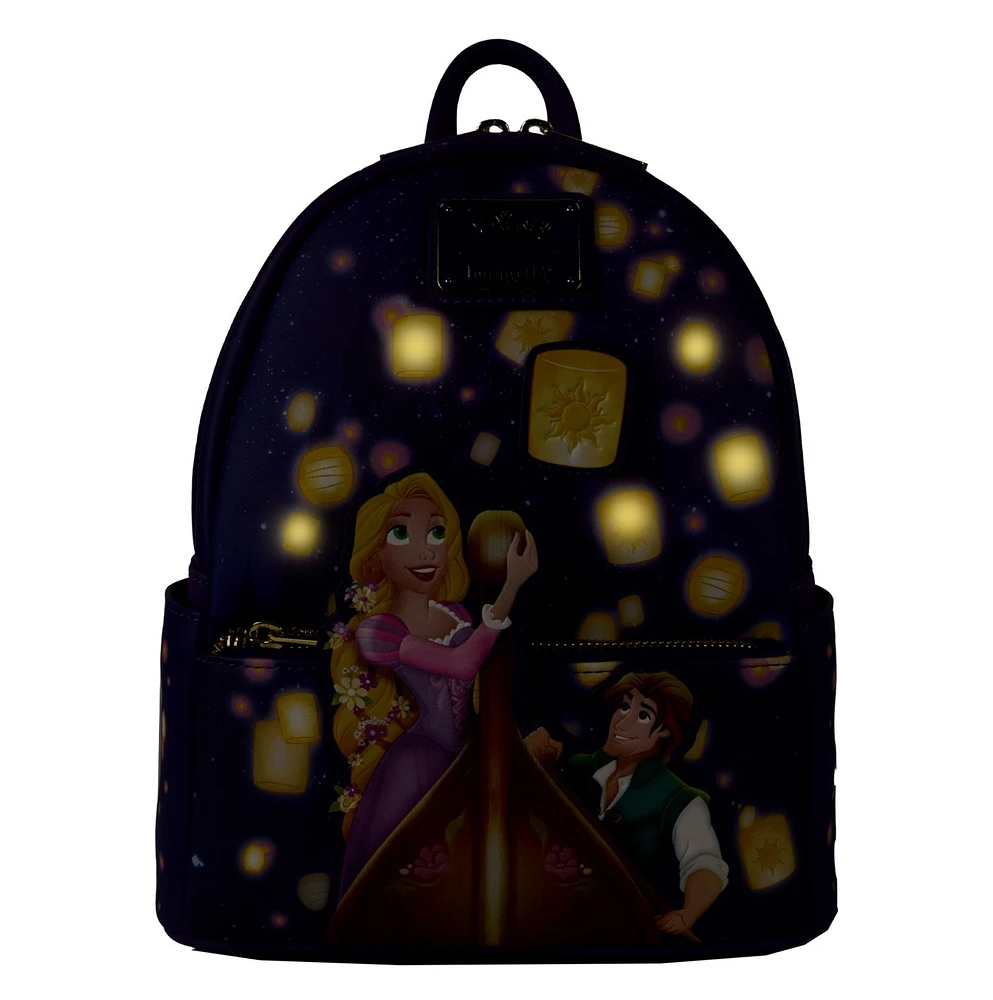 Loungefly : Mini sac à dos lanterne Raiponce 