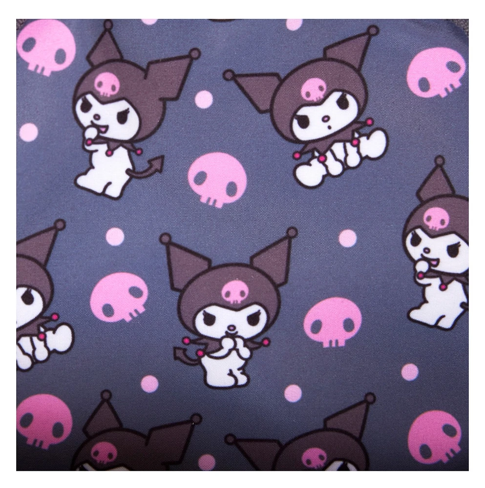 Loungefly : Mini sac à dos convertible Kuromi 