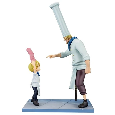 One Piece - Sanji & Zeff Revible Moment ICHIBANSHO Figure (Road to Dawn ver.)  