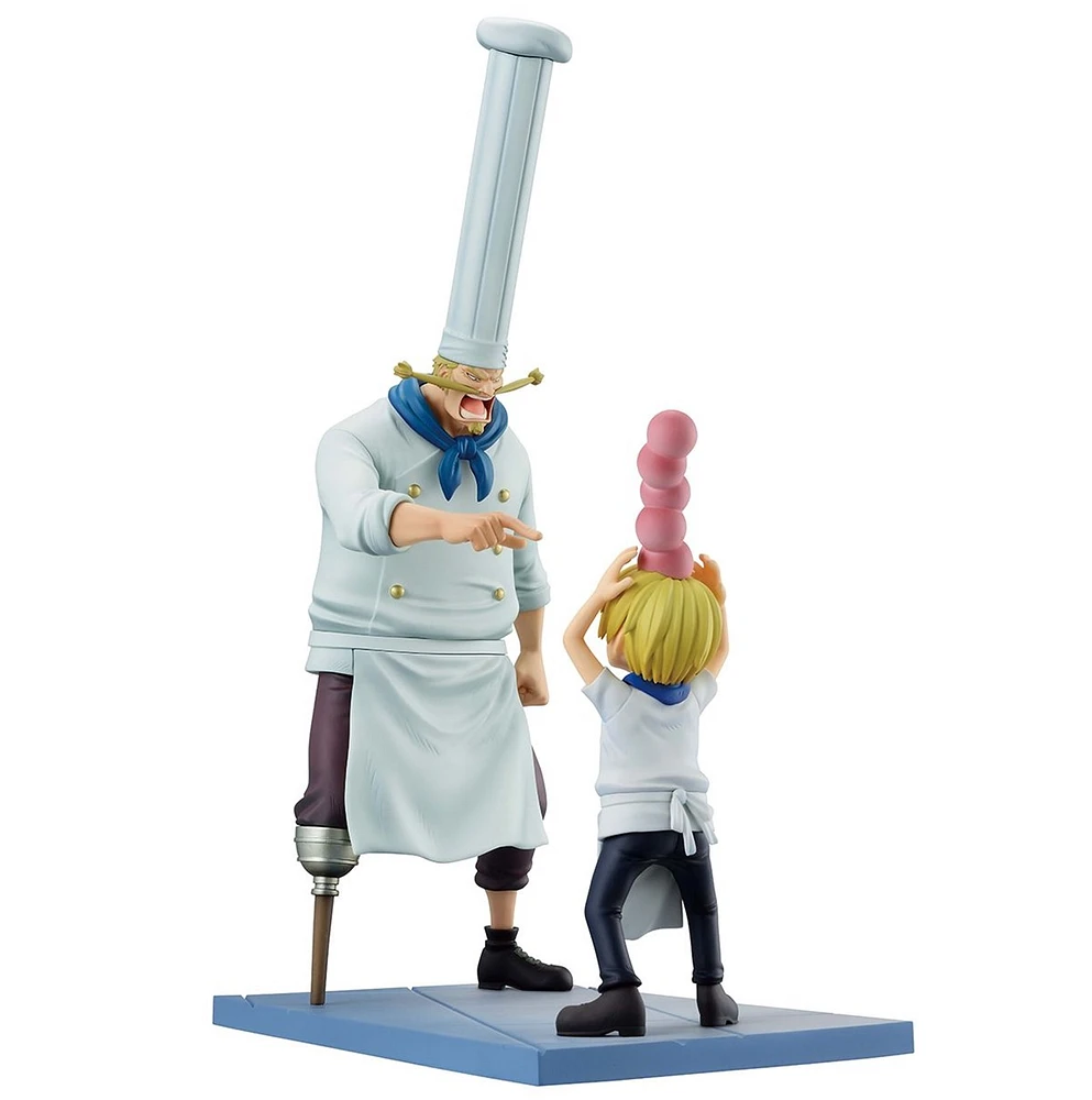 One Piece - Sanji & Zeff Revible Moment ICHIBANSHO Figure (Road to Dawn ver.)  