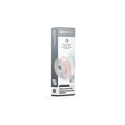 Biogenik Label Maker Roll 3 Pack (Multi Color) 