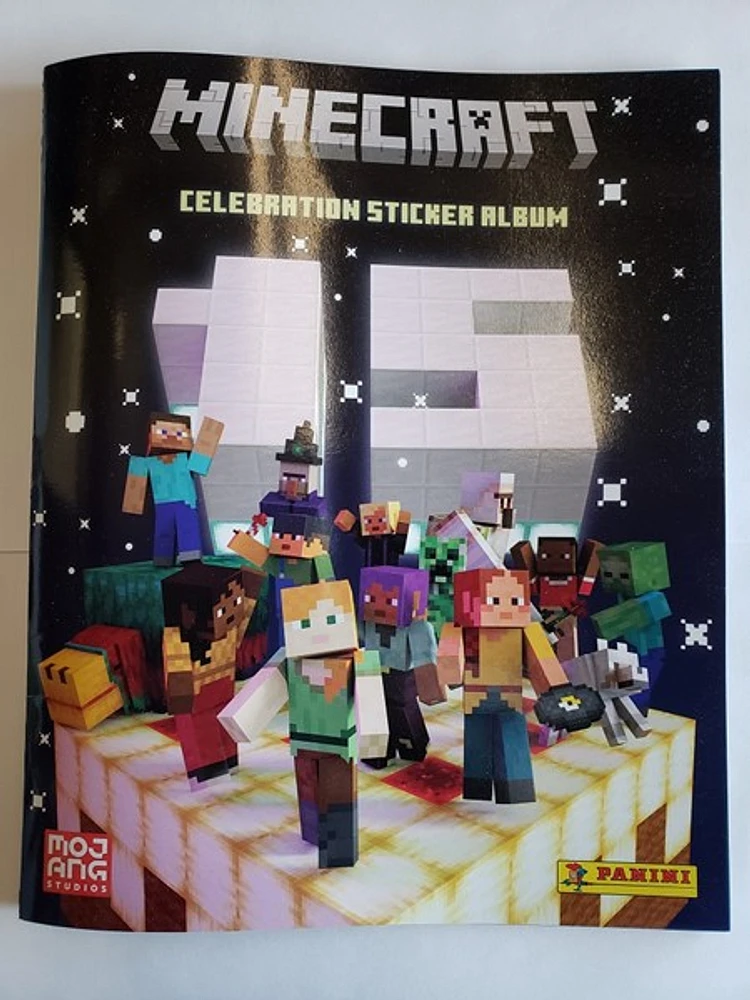 Minecraft Celebration Sticker Album 