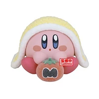 Kirby Fluffy Puffy Mine Break Time Kirby Figure with Hood 