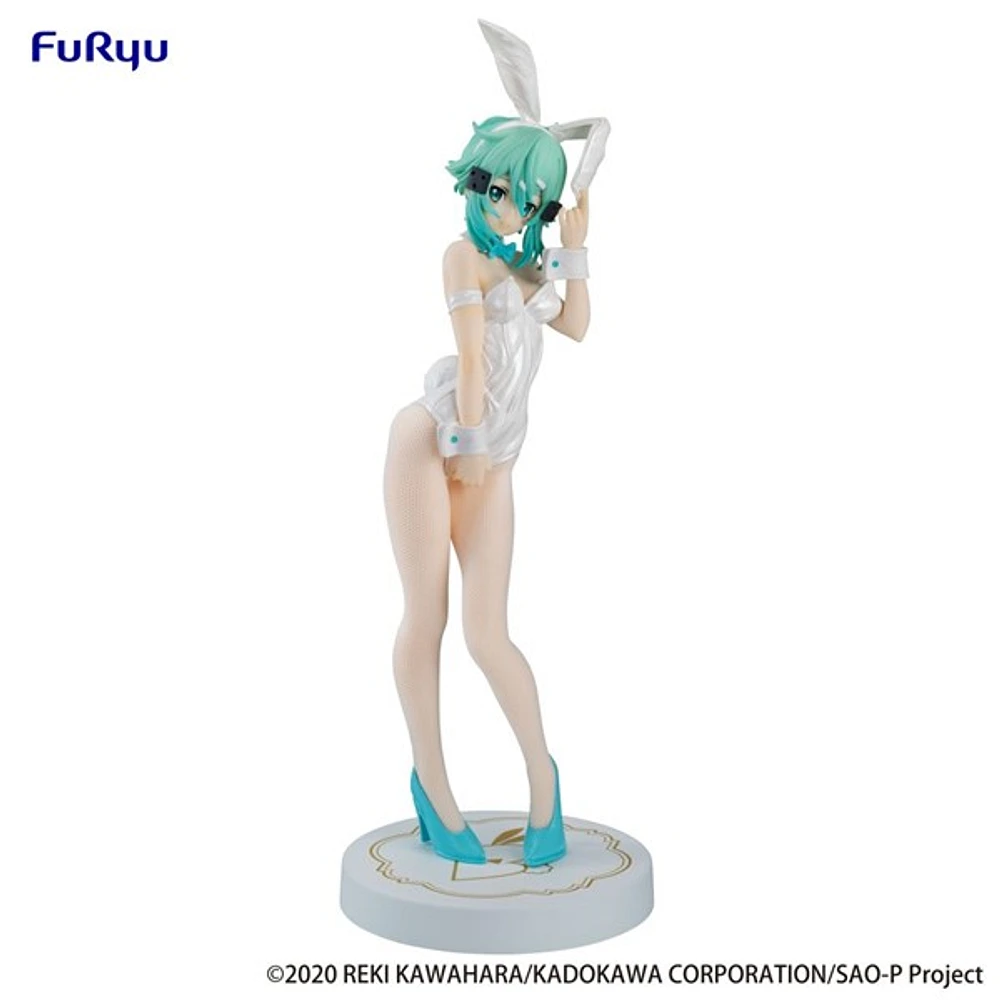 Sword Art Online - BiCute Bunnies Figure -Sinon White Pearl version 