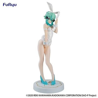 Sword Art Online - BiCute Bunnies Figure -Sinon White Pearl version 