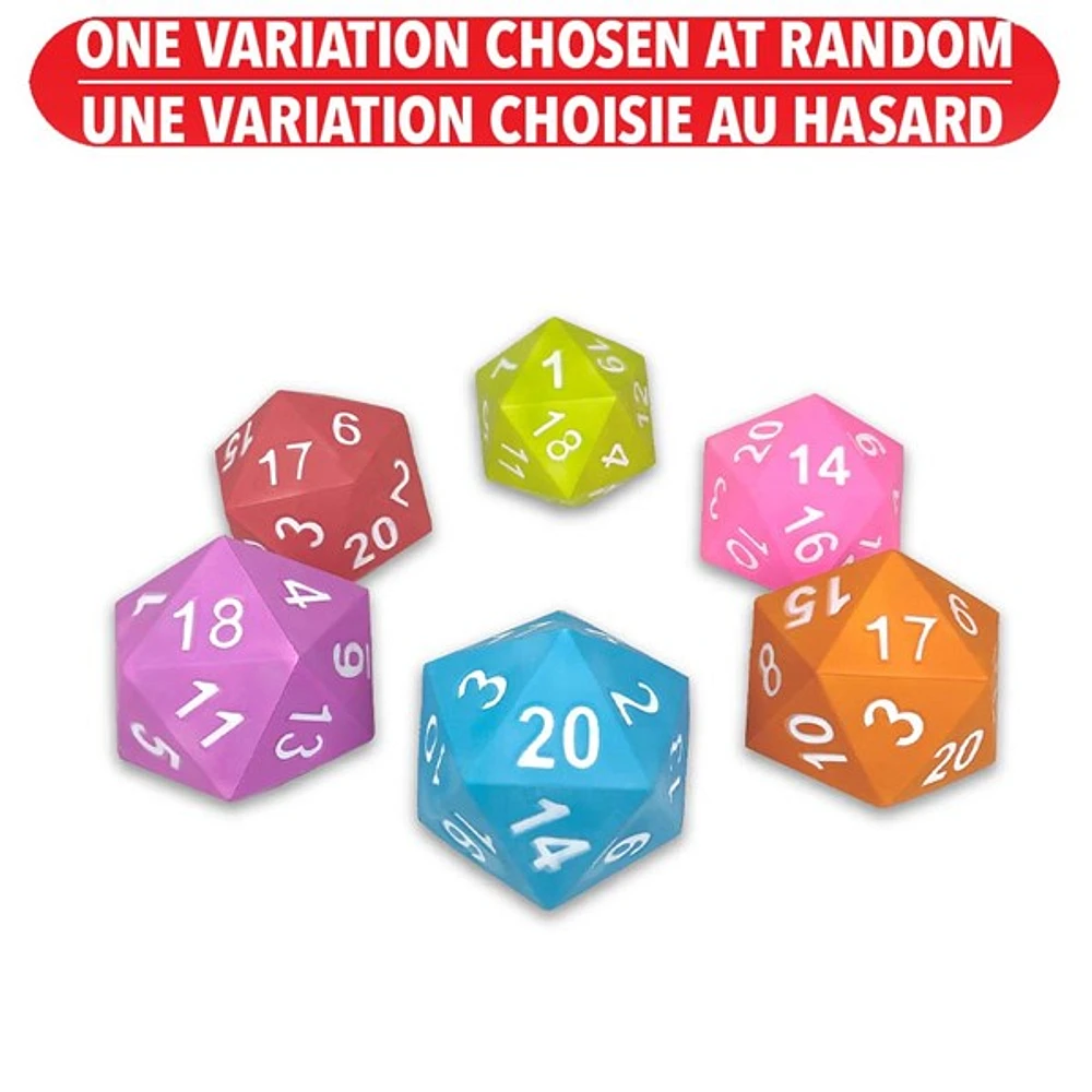 Giant D20 Foam Dice - Assortment – One Variation Chosen at Random