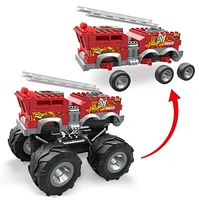Mega Hot Wheels HW 5-Alarm Monster Truck Building Set - 279pcs 