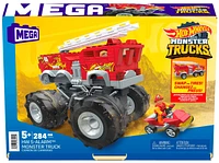 Mega Hot Wheels HW 5-Alarm Monster Truck Building Set - 279pcs 
