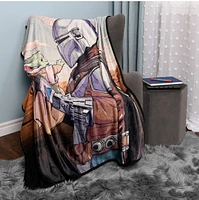 Le jeté en peluche Mandalorien 