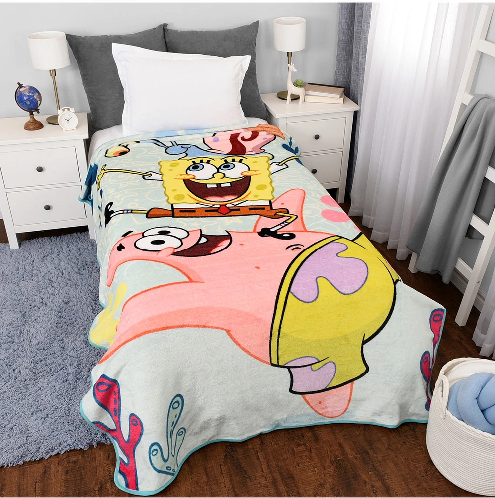 Jeté en peluche Bob l'éponge 