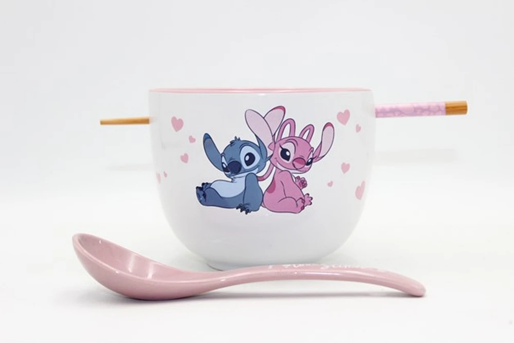 Stitch & Angel Heart Ramen Bowl 