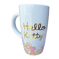 Tasse de voyage Hello Kitty rose et or 