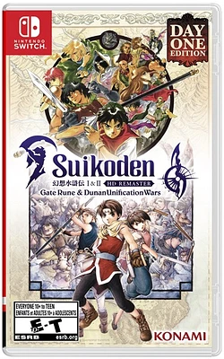 Suikoden I & II HD Remaster Gate Rune and Dunan Unification Wars - Day One Edition