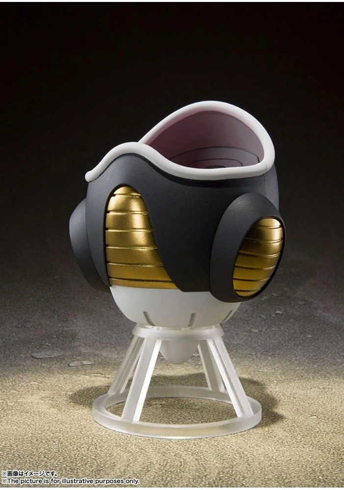 Tamashii Nations S.H.Figuarts - Frieza First Form & Frieza Pod Set [Dragon Ball Z], Bandai Spirits S.H.Figuarts Action Figure