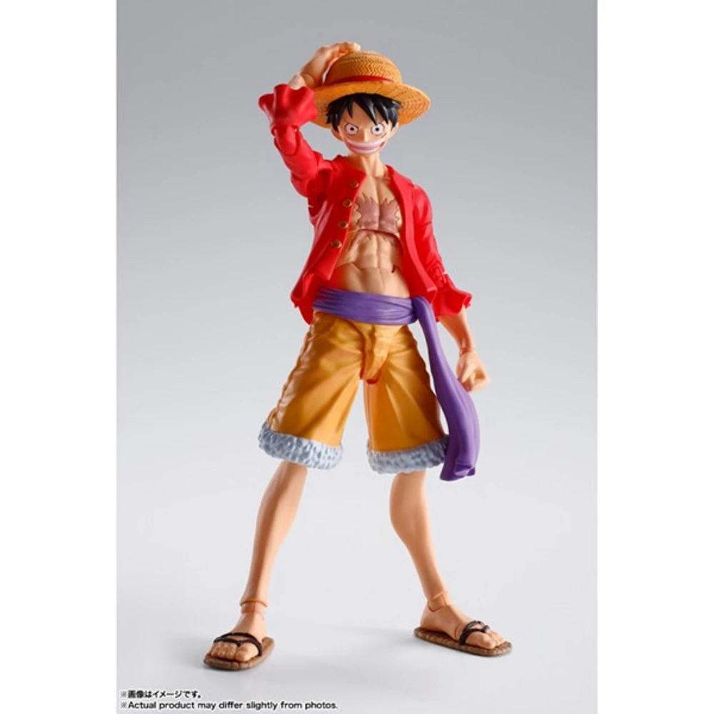 S.H.Figuarts Monkey D. Luffy Raid on Onigashima Costume Ver. One Piece Action Figure 