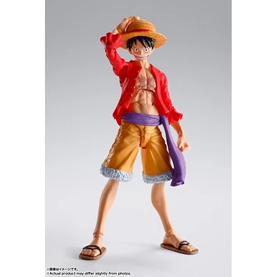 S.H.Figuarts Monkey D. Luffy Raid on Onigashima Costume Ver. One Piece Action Figure 