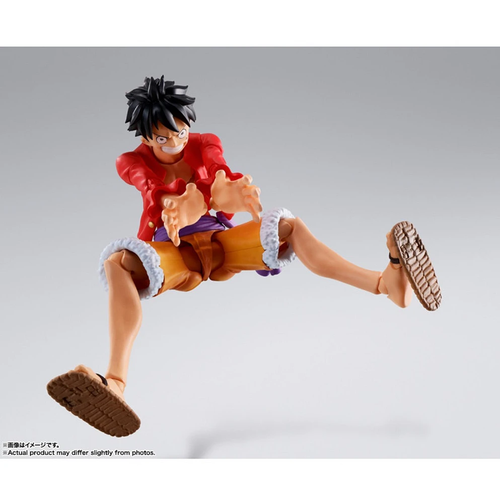 S.H.Figuarts Monkey D. Luffy Raid on Onigashima Costume Ver. One Piece Action Figure 